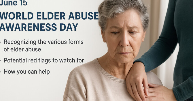 World Elder Abuse Awareness Day image